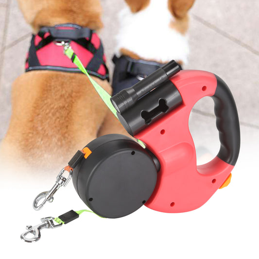 Retractable Pet Leash with Light